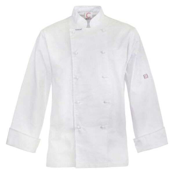 Executive Chef Jacket Long Sleeve Light Weight Thumbnail