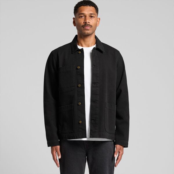 Mens Canvas Chore Jacket Thumbnail