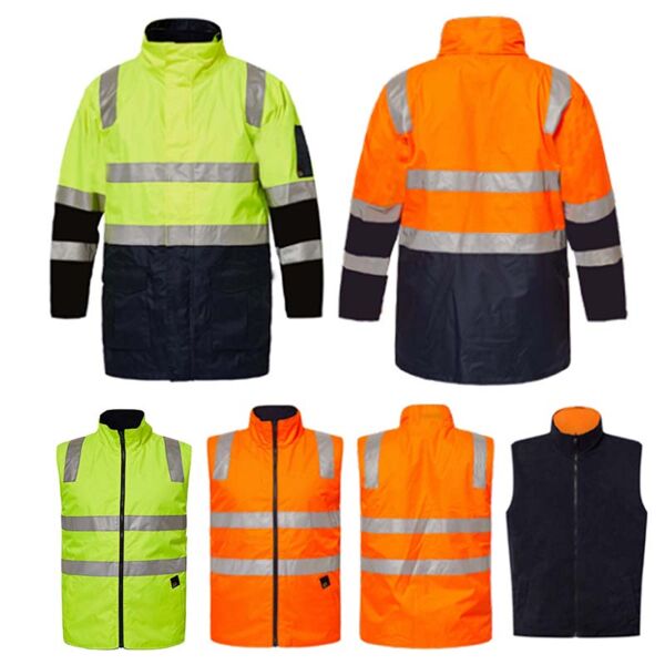 Hi Vis 4 in 1 Reflective Jacket Thumbnail