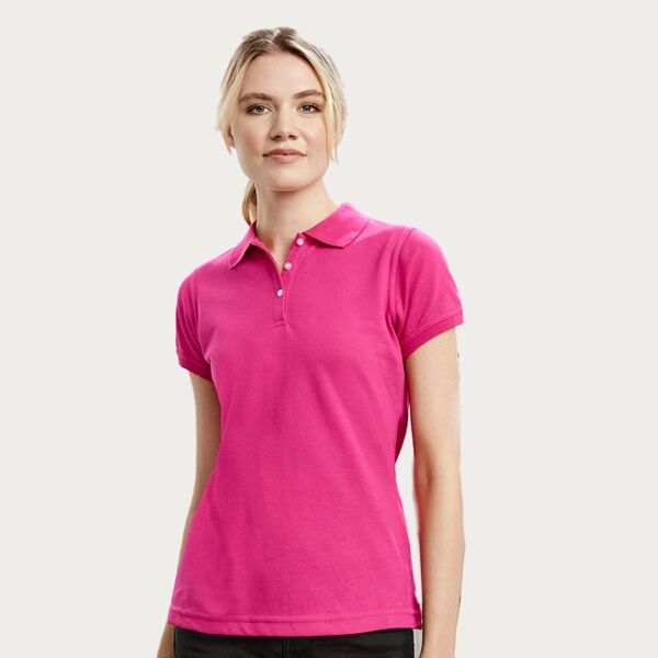 Womens Neon Polo Thumbnail