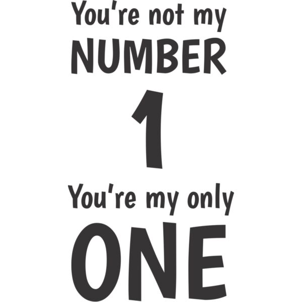 You Are My Number One Thumbnail