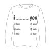 Custom Full Sublimated Long Sleeve Tee (MOQ 10) Custom Full Sublimated Long Sleeve Tee (MOQ 10) Thumbnail