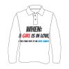 Custom Full Sublimated Long Sleeve Polo (MOQ 10) Custom Full Sublimated Long Sleeve Polo (MOQ 10) Thumbnail